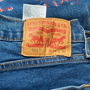 Men’s 511 slim fit jeans W:34 L:32 great condition!